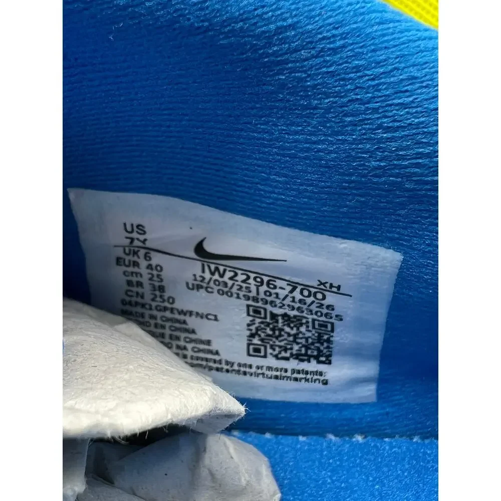 Kool-Aid X Nike Ja 3 GS “Lemon Veno Deep Royal Blue” size 7Y